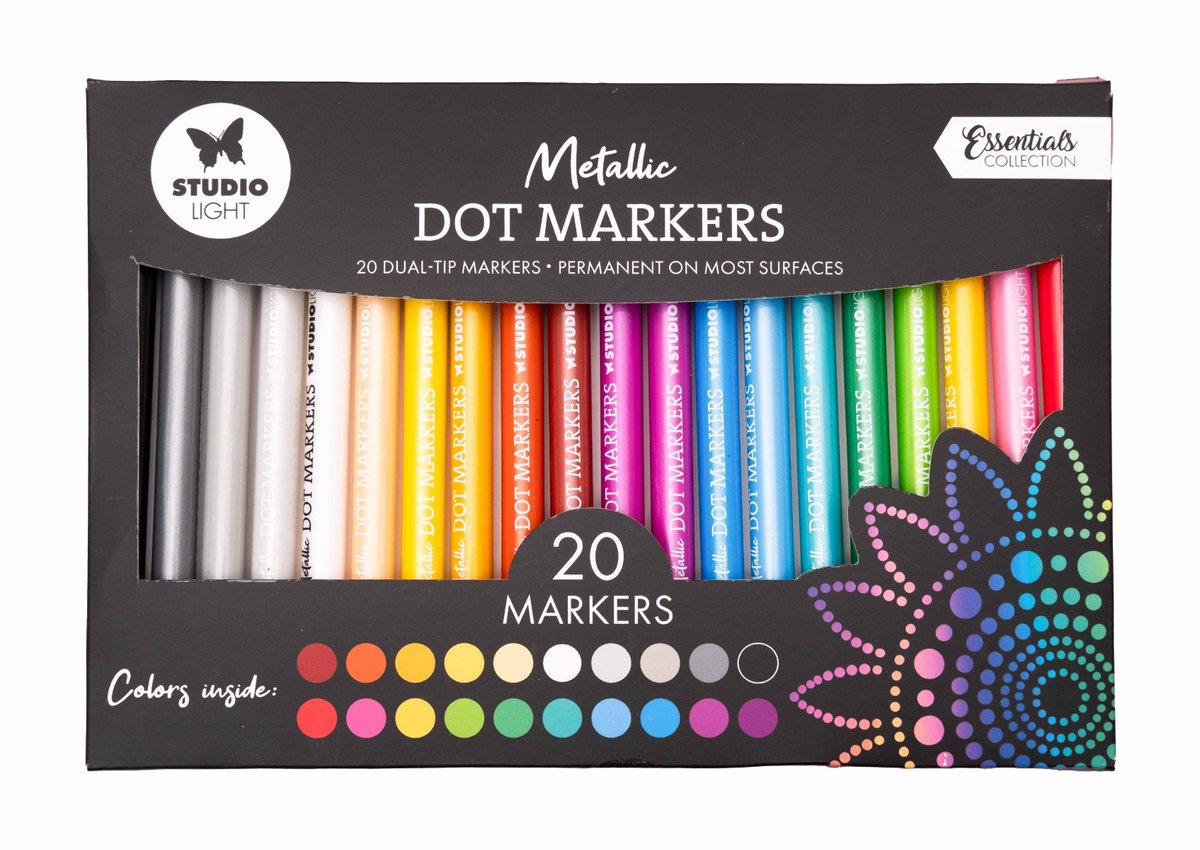 Dot markers Metallic - Essentials nr. 64