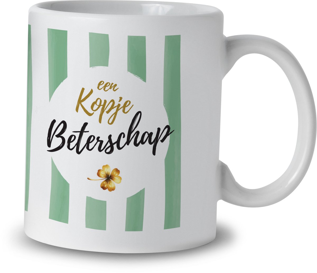 Mok – Kopje Beterschap – Keramiek – 325 ml – Cadeau