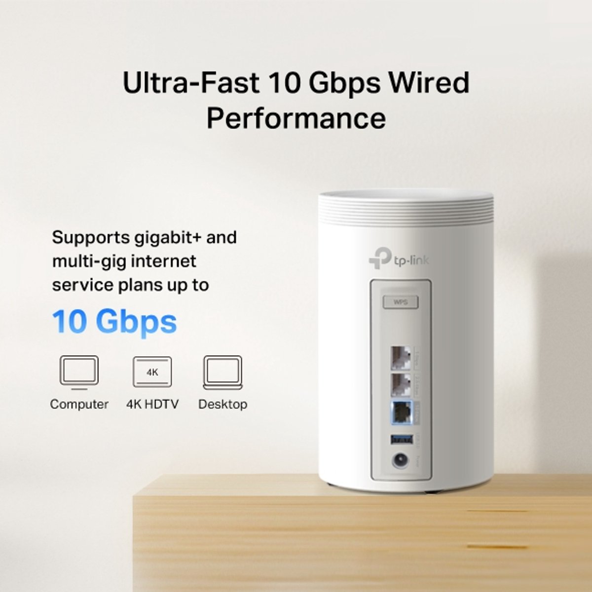 TP-Link Deco BE68 - Mesh Wifi - Wifi Versterker - WiFi 7 - 14000 Mbps - 3-pack – foto 8