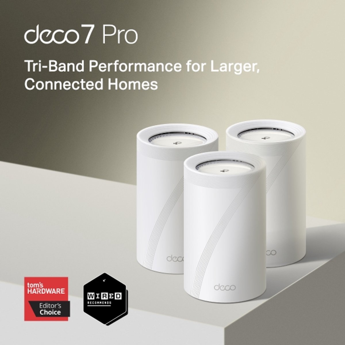 TP-Link Deco BE68 - Mesh Wifi - Wifi Versterker - WiFi 7 - 14000 Mbps - 3-pack – foto 5