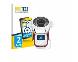 BROTECT - Screenprotector voor Moulinex i-Companion Touch XL - Folie Beschermfolie transparant 2 Stuks