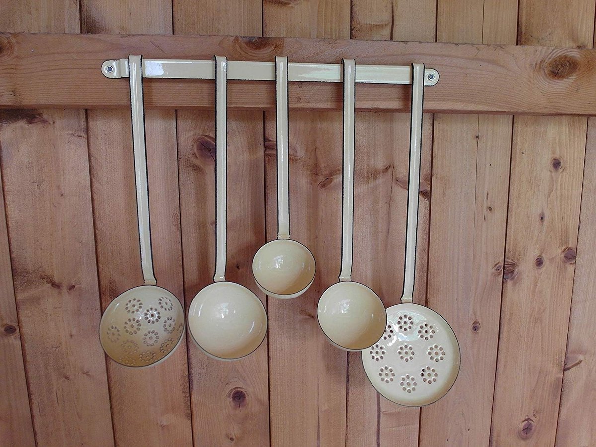 Emaille Pollepel Kooklepel Pastel Serie Keukengereedschap Ophangbaar