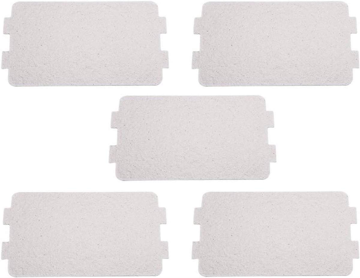 5x Vervangende Mica Platen voor Magnetron Oven Reparatie - Universele Oven Onderdelen