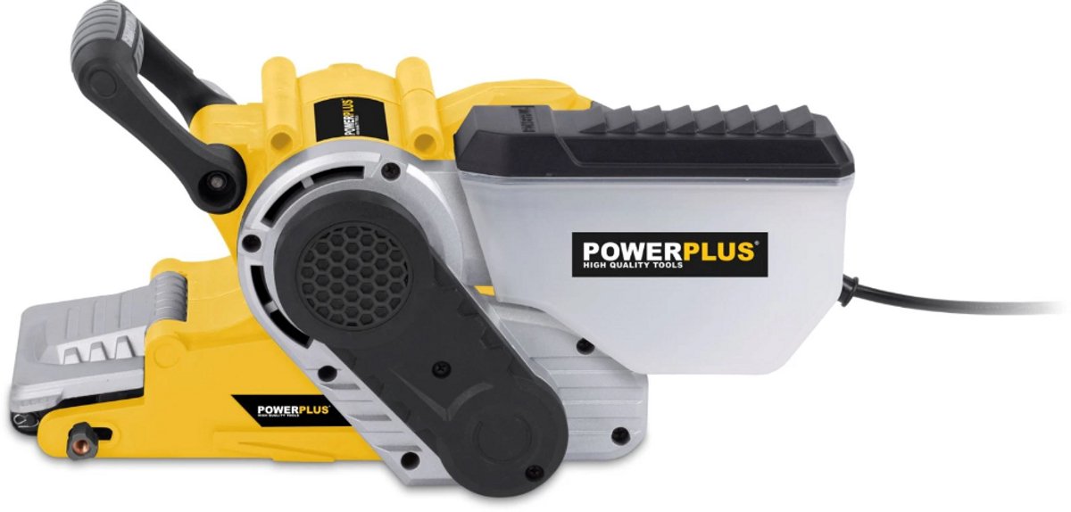 Powerplus elektrische bandschuurmachine POWX0460 - 950W schuurmachine - schuurriem 533x75mm - 380min-1 - met opbergkoffer - met 3 acc. – foto 8