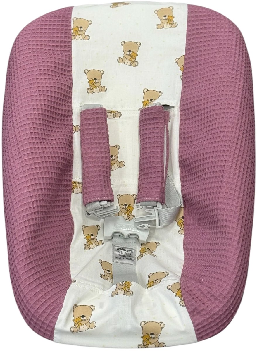 Stokke Tripp Trapp Newborn hoes Mauve teddy beer