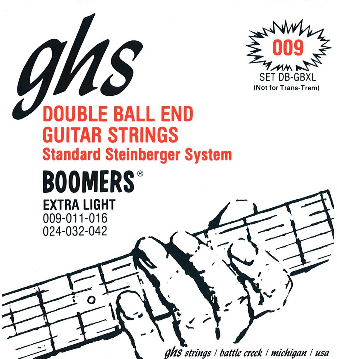 GHS DB-GBXL Double Ball End Boomers extra light snarenset