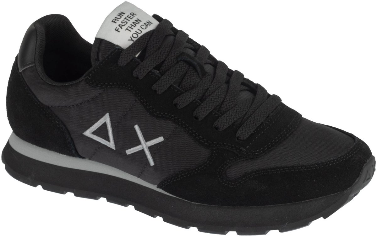 SUN68 Tom Solid - Heren Sneakers Schoenen Zwart Z36101-1199 , Maat: EU 42