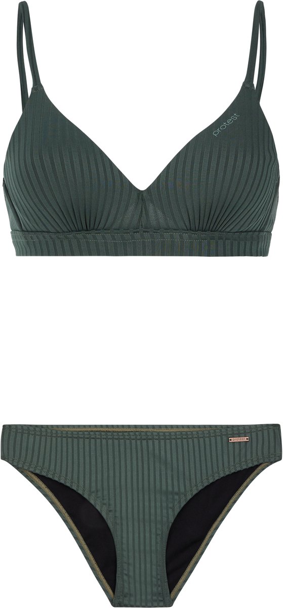Protest Prtmanja – Beugel bikini set Dames – B&C&D-Cup – Verstelbare bandjes Groen