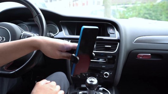 Telefoonhouders Auto Ventilatie - Gsm houder auto - Stevige Clip met Haak - One Button Release - 360° Rotatie - voor 4-7 Inches Phones, Iphone, Sumsung etc.