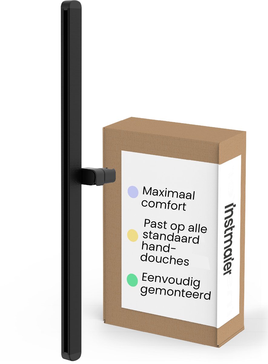 instmaier Cleo - Douchestang - 78,5 cm hoogte - Zwart