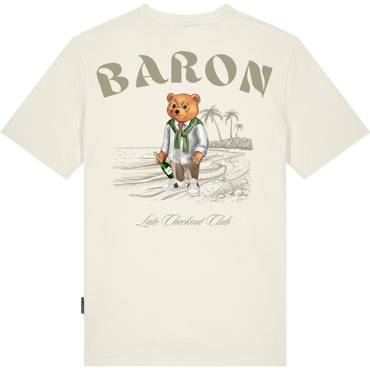 Baron Filou T-shirt SS26 Backprint Filou CXL. Baron Off White