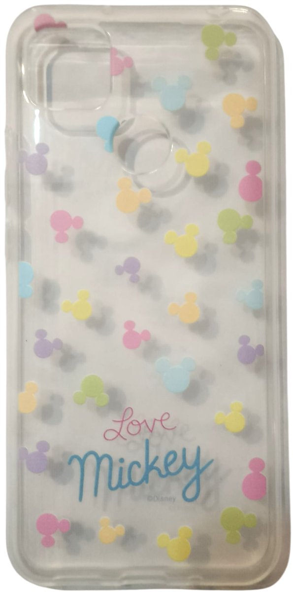 DISNEY telefoonhoesje/case - XIAOMI REDMI 9C - mickey transparant