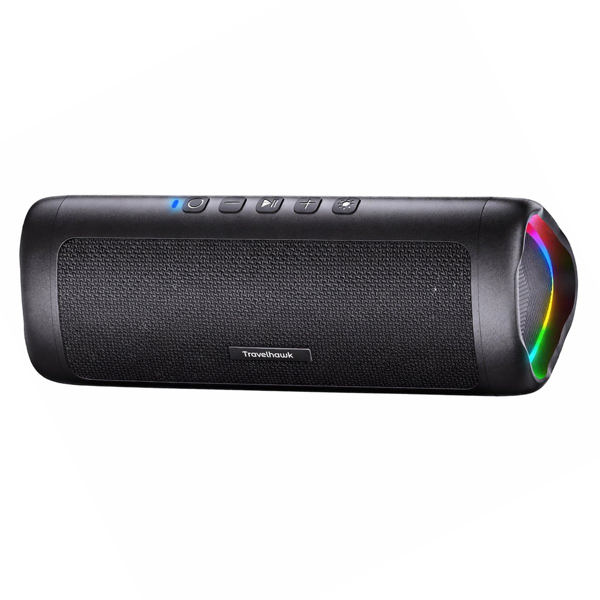 Travelhawk Bluetooth Speaker - Draadloos - IPX5 Waterproof - 24 Uur Lang Muziek Luisteren - Extra Bass - Zwart