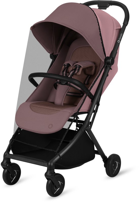 Lionelo Sia Buggy - Ultralichte Wandelwagen 5,9 kg – Ultracompact 18x51x49 cm – Eénhandbediening – Click&Ride Rem – inGrip Harnassysteem – Dri-Seat – Inclusief Muskietennet & Draagriem — afbeelding 3