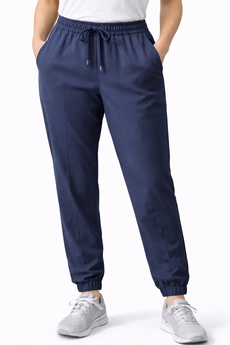 Dames joggpants RF 37.5 Modern – maat 38 – elastische werkbroek met 37.5® technologie – donkerblauw