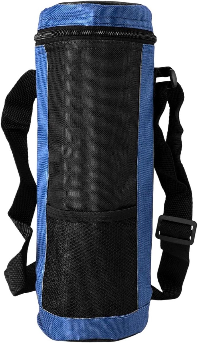Thermotas voor Babyflessen en Wijn, Draagbare Koeltas voor Uitstapjes, Picknick - Donkerblauw