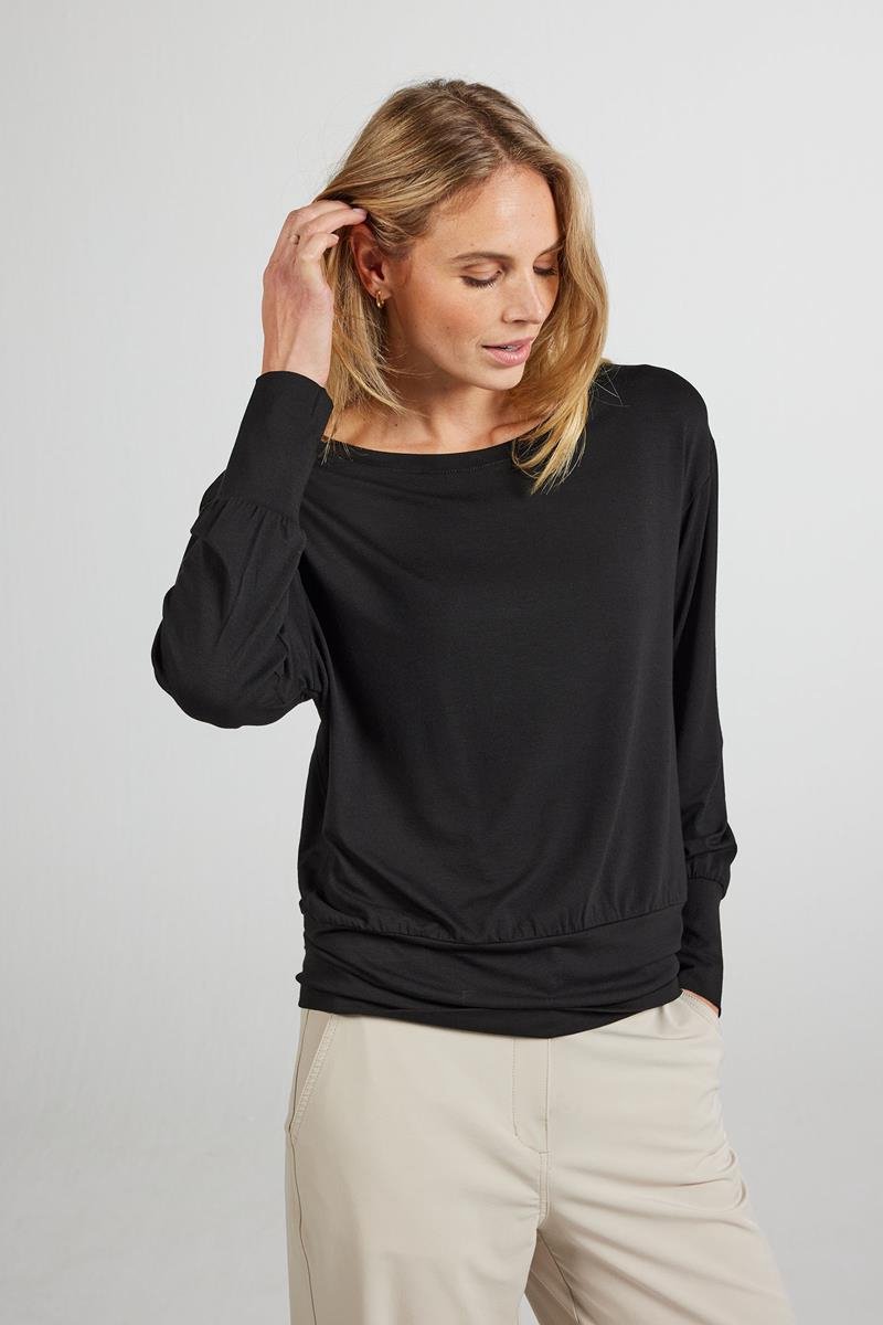 DIDI Dames LS tee Gioia Black maat 48