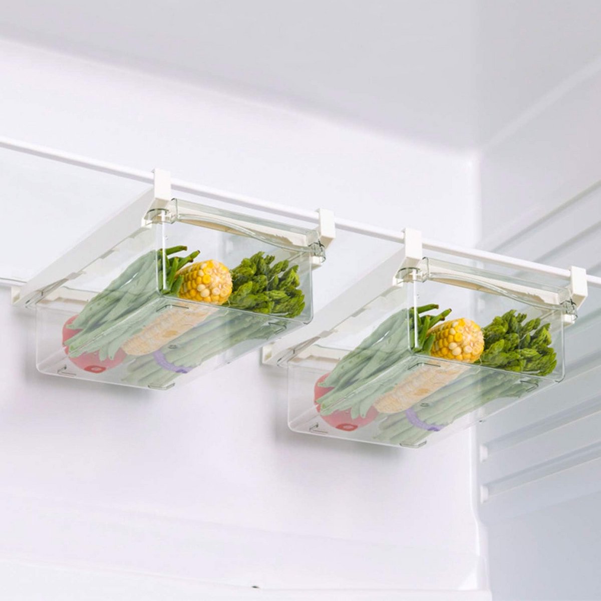 Koelkast Organizer Lades voor Groenten en Fruit Opslag