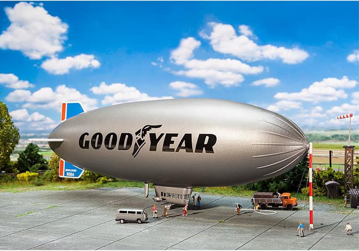Modelspoor Accessoire: Goodyear Luchtschip