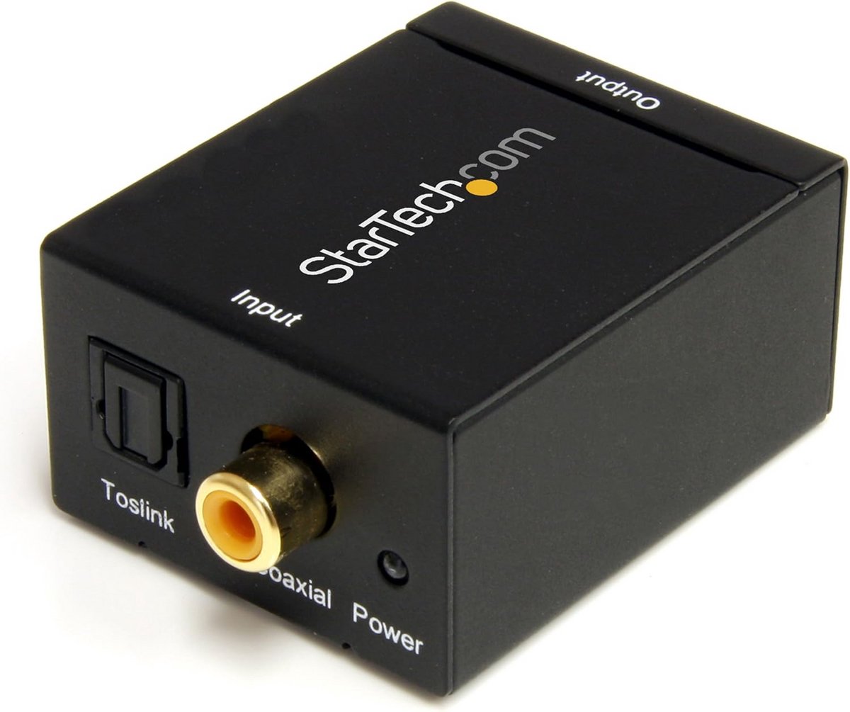 Digitale Audio Converter SPDIF Optisch/Coaxiaal naar Analoge RCA Stereo