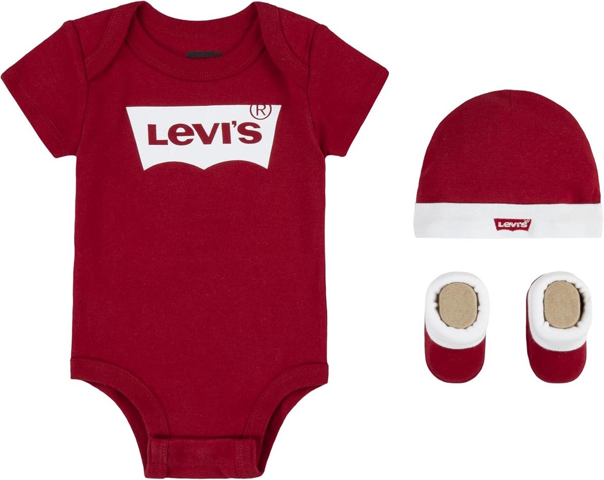 Set van 3 Babykleding Accessoires Romper Muts Sokjes voor Jongens