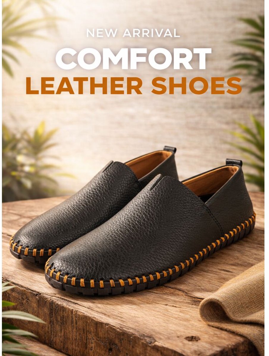 Adventure Instapper San Remo Blauw Leer High Soft Insole