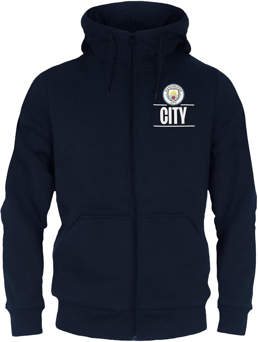 Heren Fleece Hoodie met Ritssluiting Nederlands Voetbalclub Cadeau
