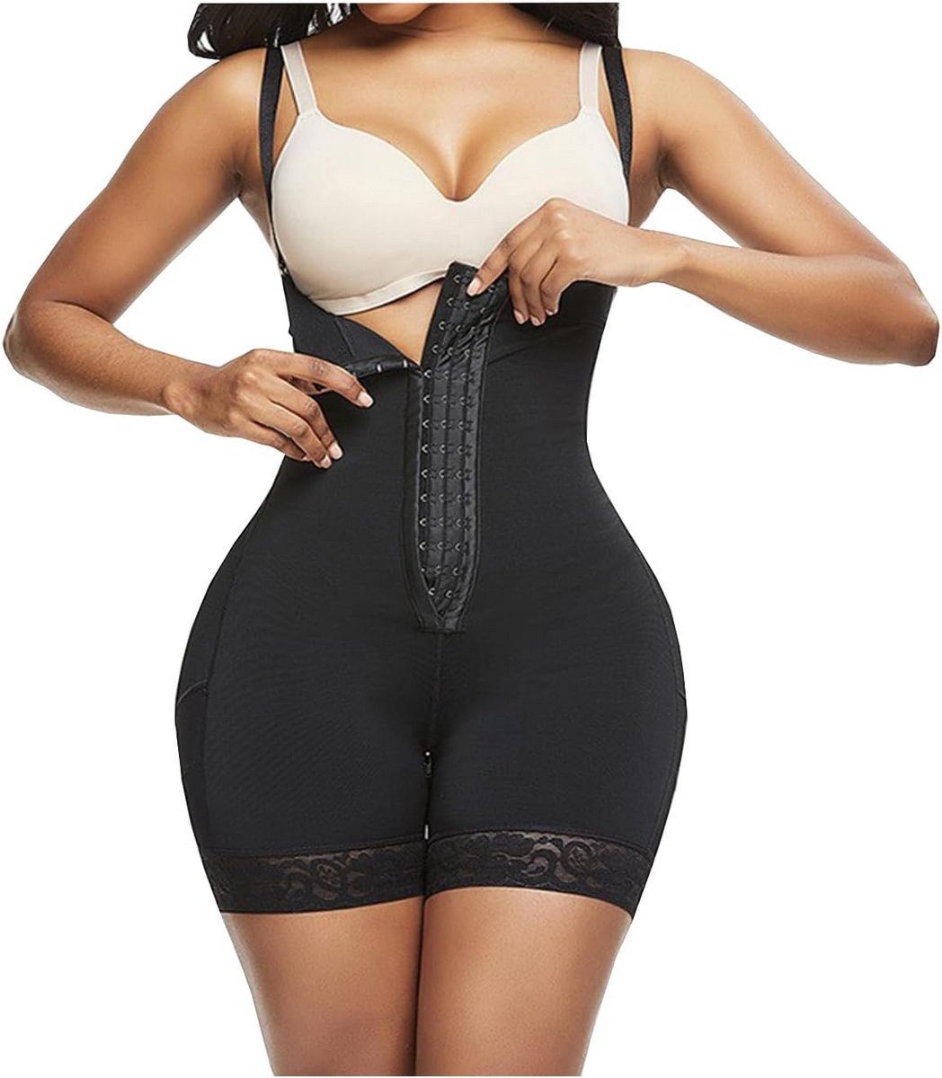 Naadloze Shapewear Body met Buikcontrole en Push-up Effect