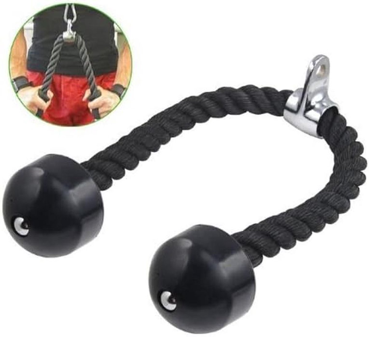 Duurzaam Fitness Touw voor Krachttraining en Pushdowns