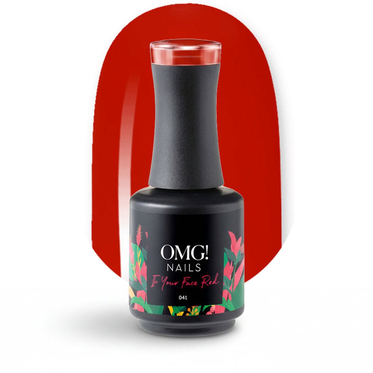 Limea OMG Gellak 041 In Your Face Red 15ml - Gel nagellak - Rode Gel lak - OMG nails
