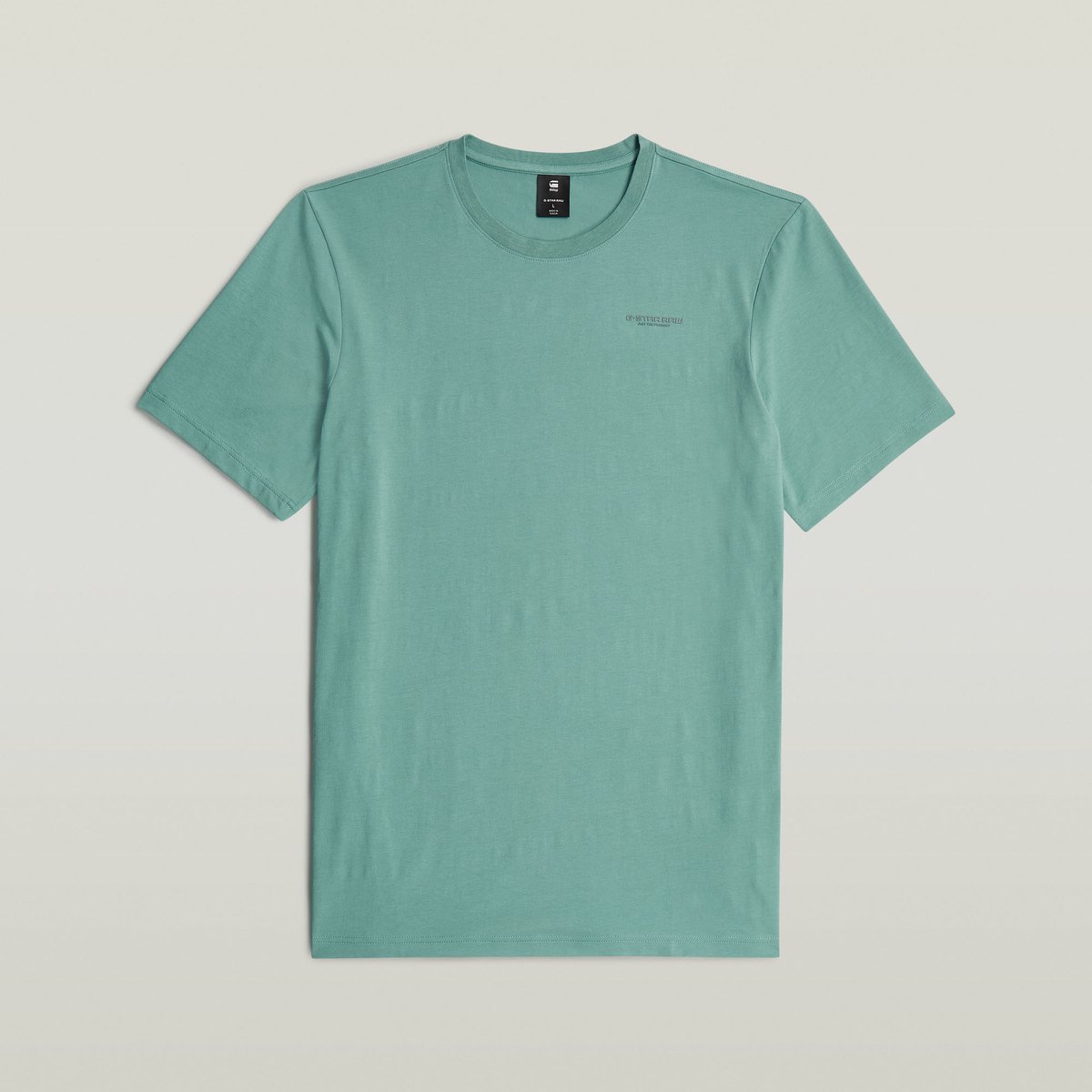 G-Star Raw Slim Base R T Ss Polo’s & T-shirts Heren Polo shirt Groen