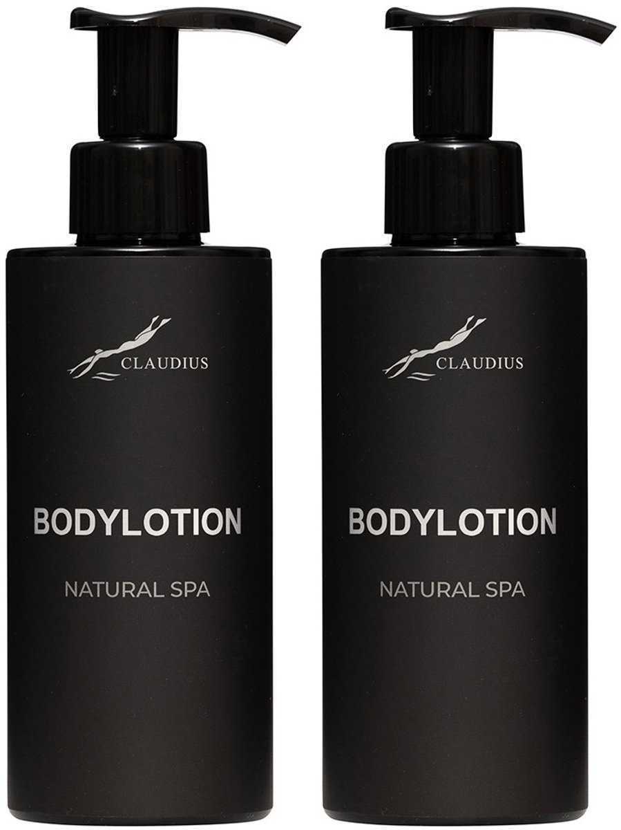 Splashbox Bodylotion Natural Spa – 300 ml – set van 2 stuks - Hydraterend & Verzorgend