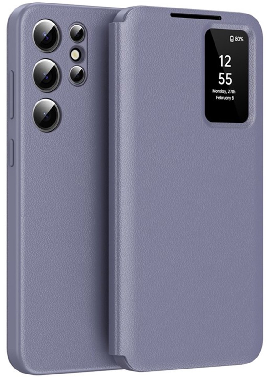 Techsuit - SmartView Series - Samsung Galaxy S25 Ultra - Purple
