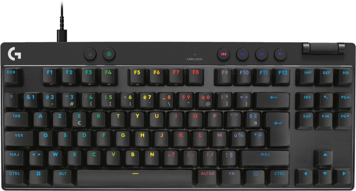 Logitech G Pro X Tkl Lightspeed Draadloos Gamingtoetsenbord - Zwart