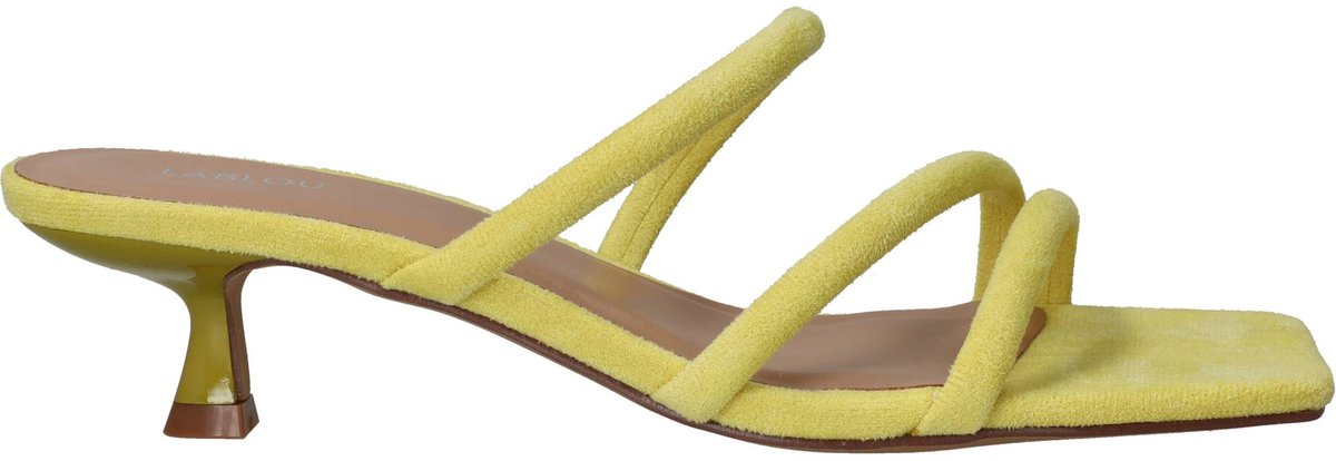 LABLOU Sandalettes - Dames - Geel - Maat:40