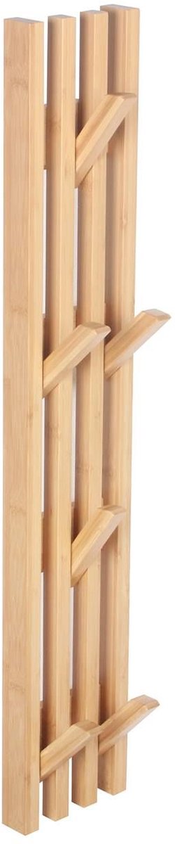 BEGRYF Bamboo - Wandkapstok - Bamboe - 4 haken - 80 cm