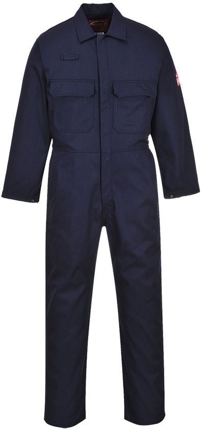 Combinaison ignifuge Bizweld FR bleu foncé