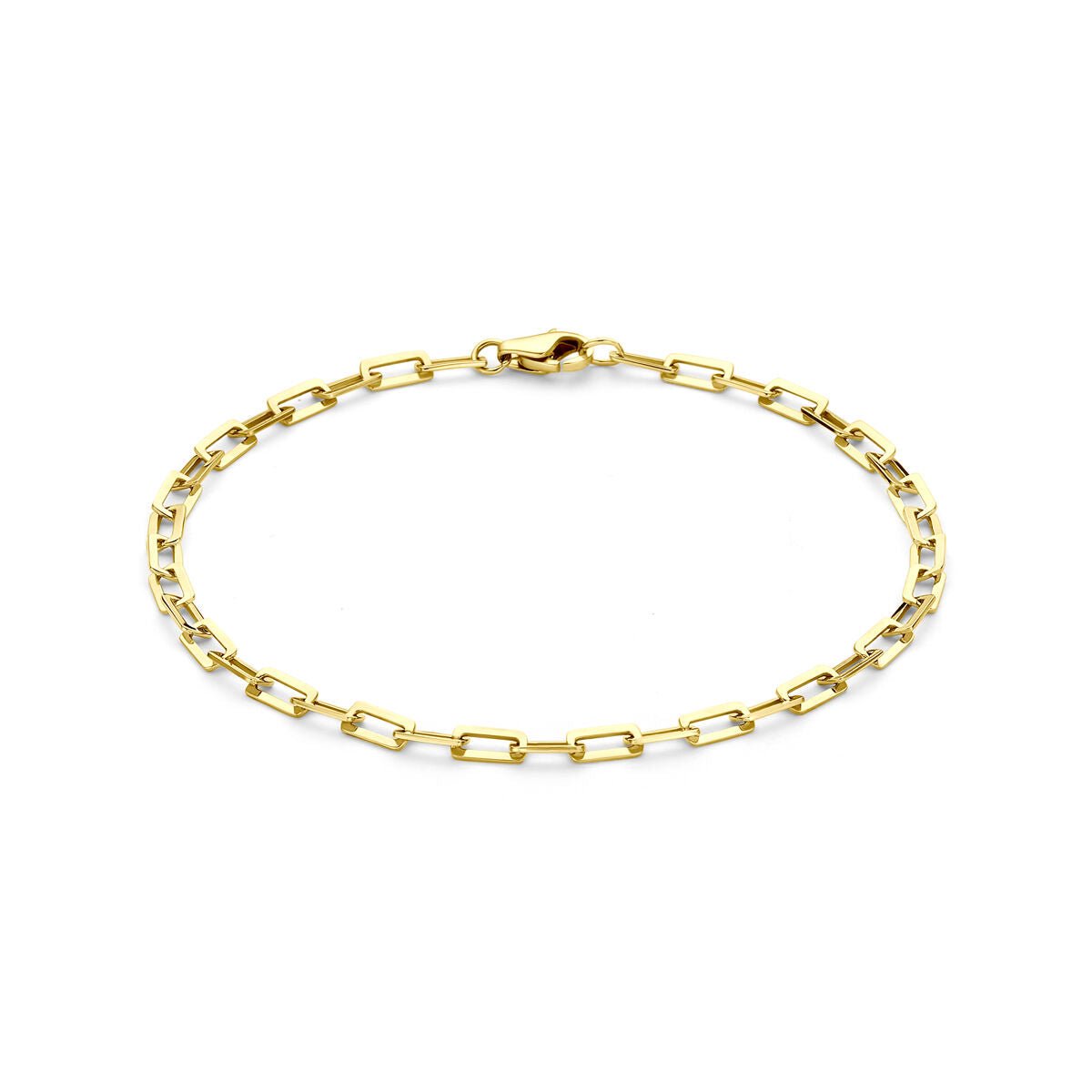 14K geelgouden armband 3 mm 19 cm - 4034357