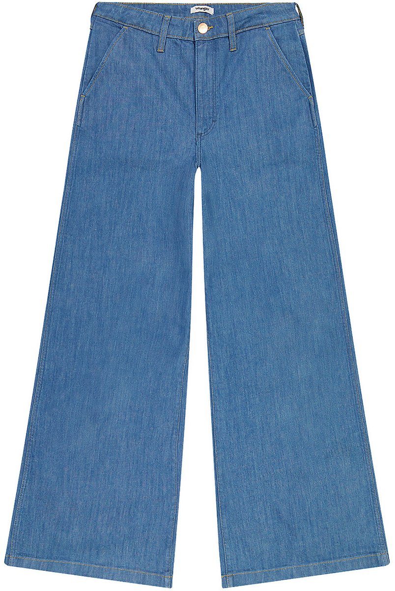 Damesbroekjeans Wrangler Blauw