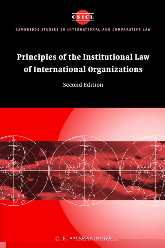 Principles Of Institutional Law - cover