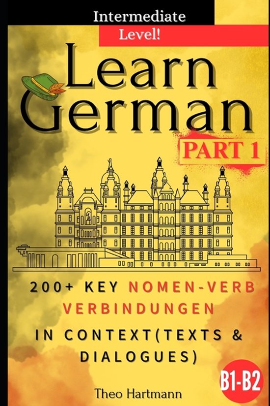 Nomen-Verb-Verbindungen B1-B2-C1- Learn German B1-B2 (Interm ... - cover