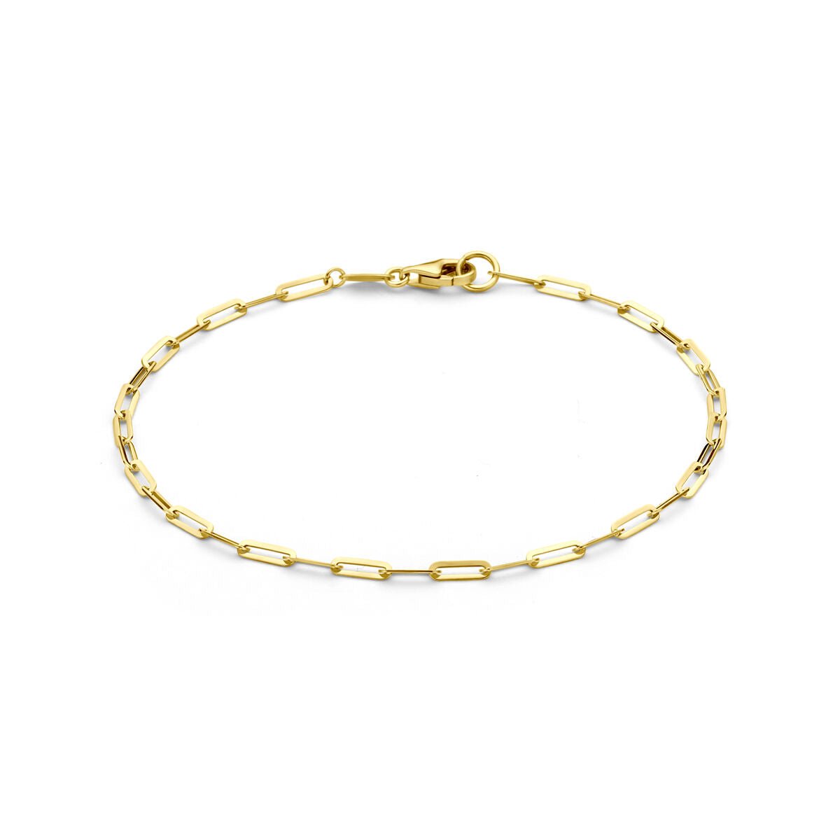 14K geelgouden armband 2 mm 19 cm - 4034361
