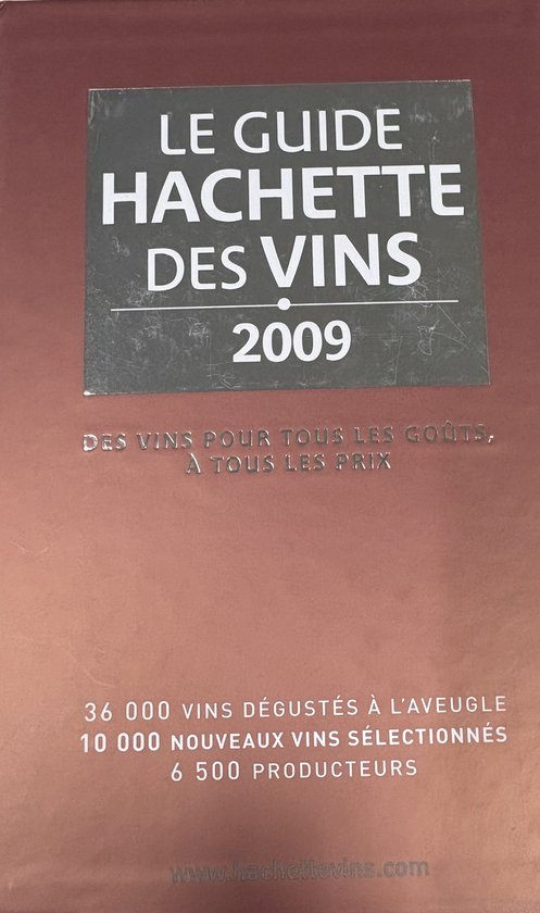 Guide Hachette De Vins De France 2009 - cover