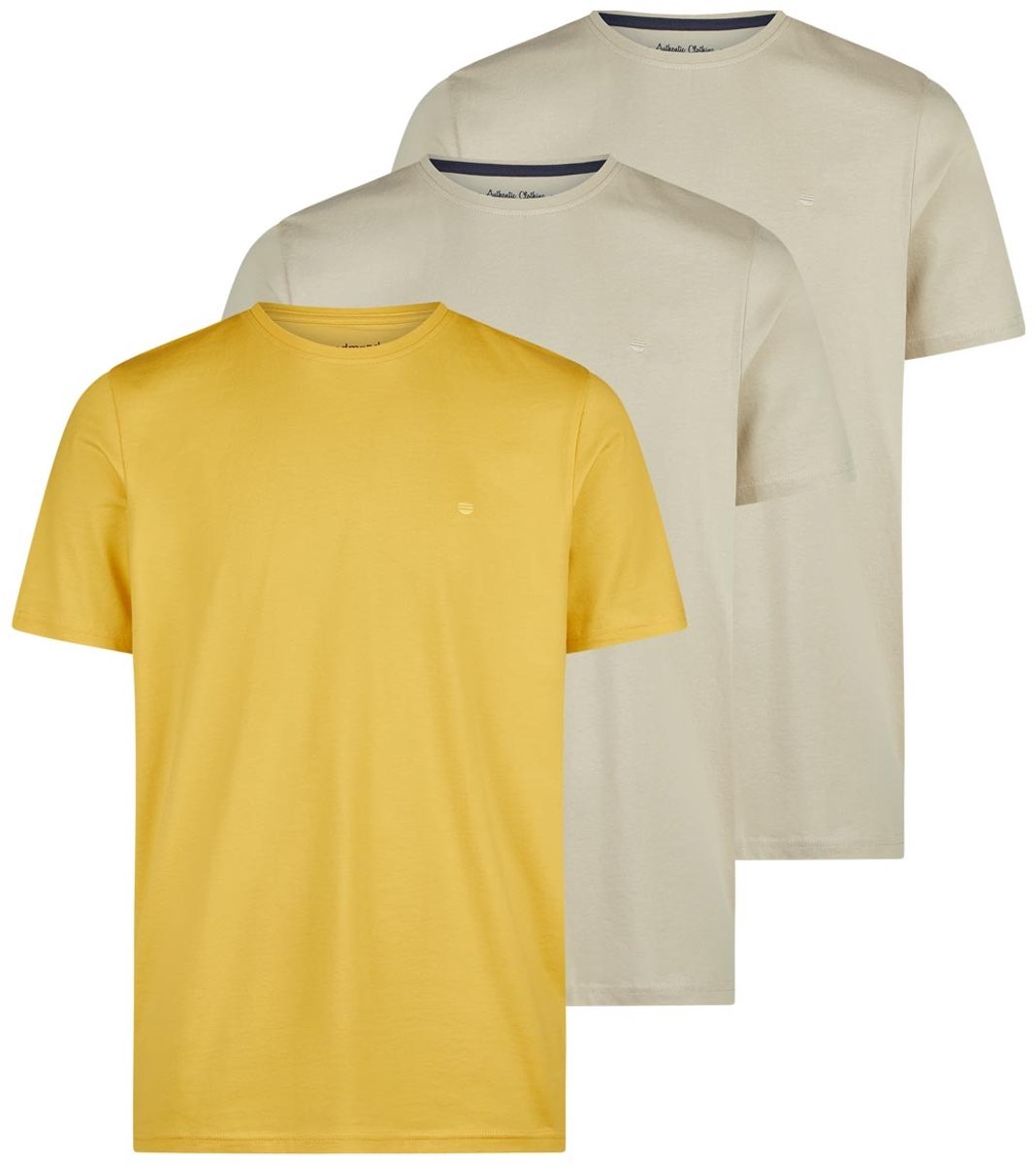 Redmond Heren t-shirt 3 pack Basic