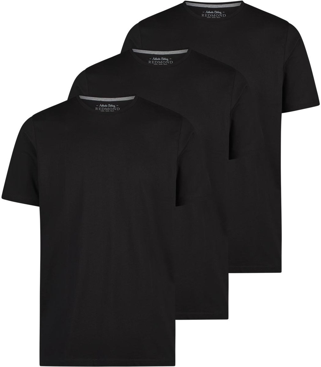 Redmond Heren t-shirt 3 pack Basic