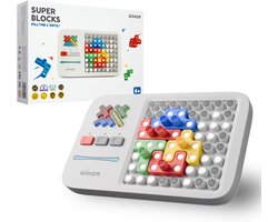 GiiKER Super Blocks Patroon Matching Puzzelspellen - Origineel 1000+ Uitdagingen Brain Teaser Speelgoed voor kinderen en tieners - Verjaardagscadeaus voor jongens en meisjes - Reisspellen voor roadtrips