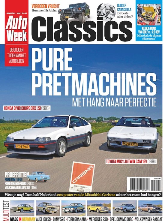 AutoWeek Classics 2-2026 - De gouden tijden van het autorijden