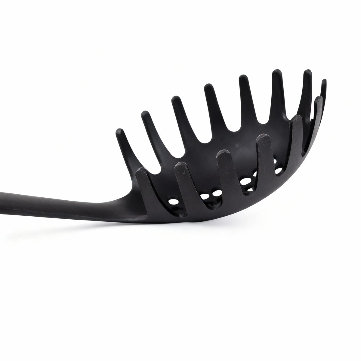 Zwarte spaghetti lepel Fackelmann FENIX