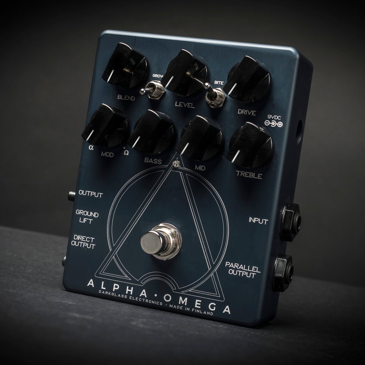 Darkglass Alpha Omega - Bass overdrive - Blauw