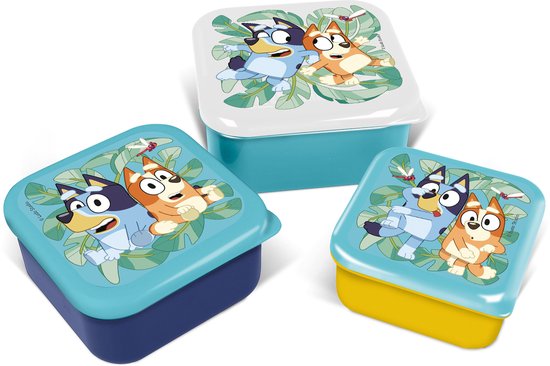 BLUEY : BOITE DE RANGEMENT 3 EN 1